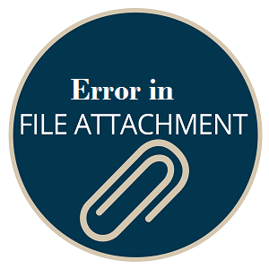 outlook file attachment error